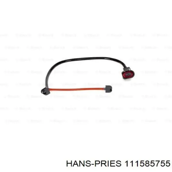 Датчик износа тормозных колодок передний 111585755 Hans Pries (Topran)