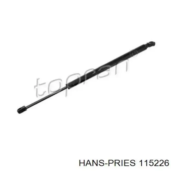 ZS09206 Japan Parts Амортизатор крышки багажника