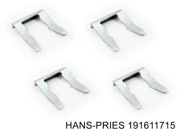 Скоба крепления тормозного шланга 191611715 Hans Pries (Topran)