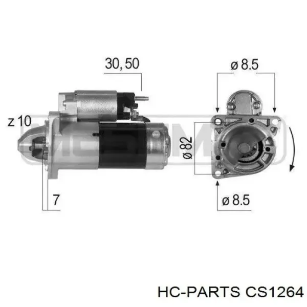Стартер CS1264 HC Parts