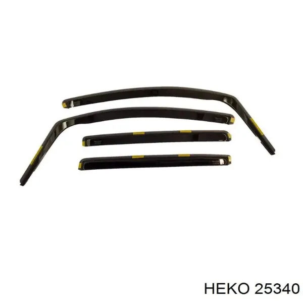 Дефлекторы стекол 25340 Heko