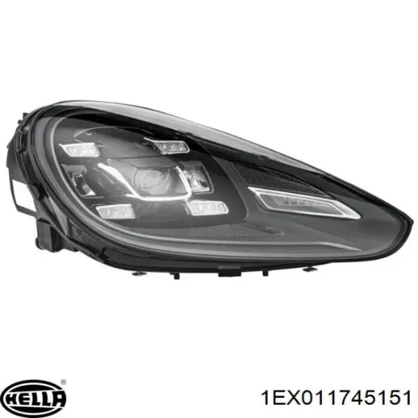Левая фара 7P5941035K VAG