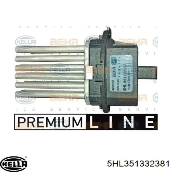 Резистор печки 5HL351332381 HELLA