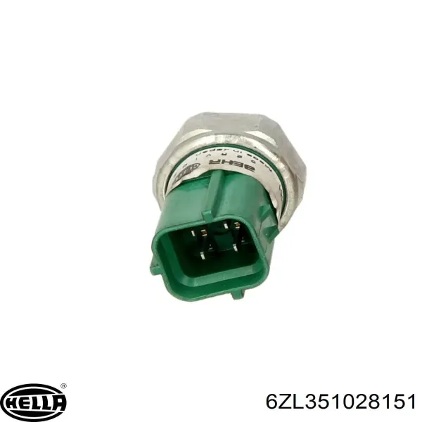 6ZL351028151 HELLA Клапан давления кондиционера