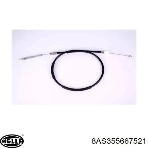 Задний трос ручника 4382 Autotechteile