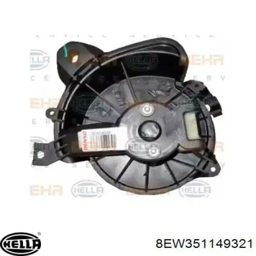 Вентилятор печки 13335075 General Motors