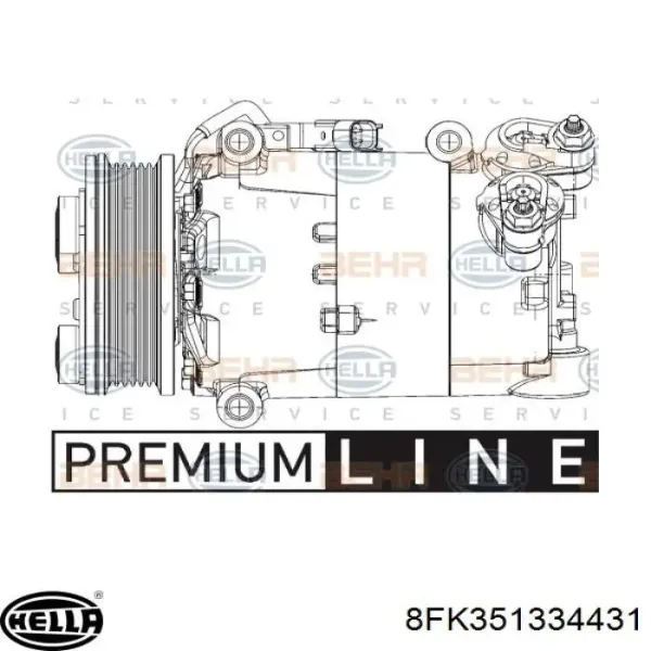 Компрессор кондиционера AV6119D629DBR MSG