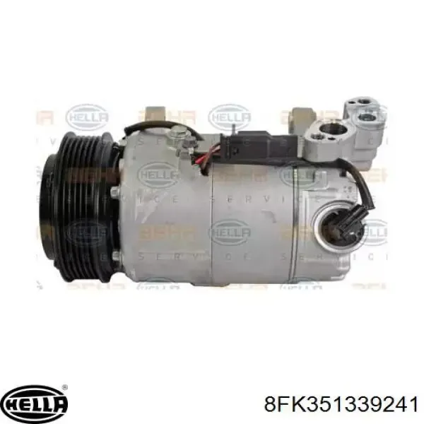 Компрессор кондиционера 8FK351339241 HELLA