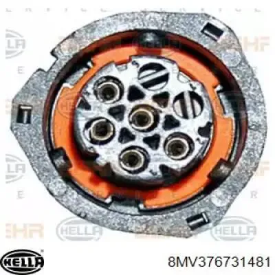 Вискомуфта вентилятора 8MV376731481 HELLA