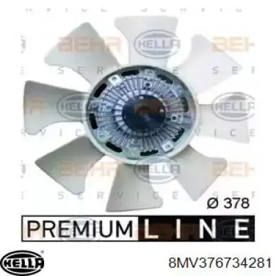 Вискомуфта вентилятора 0K01115140 Hyundai/Kia