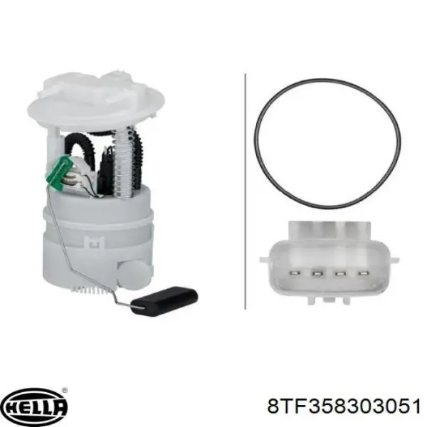 Бензонасос 50919002 AND