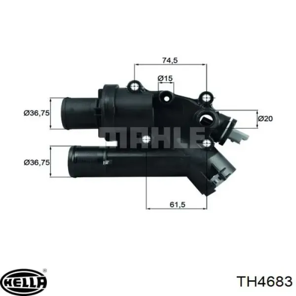 Корпус термостата TH4683 HELLA