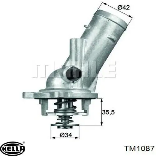 Термостат TM1087 HELLA