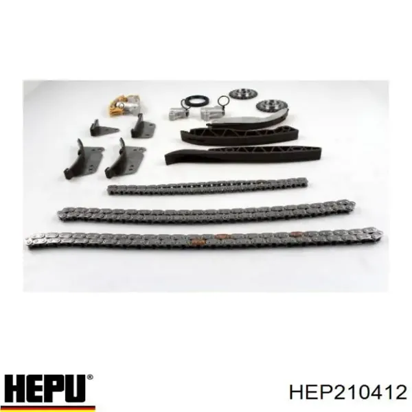 Комплект цепи ГРМ HEP210412 Hepu