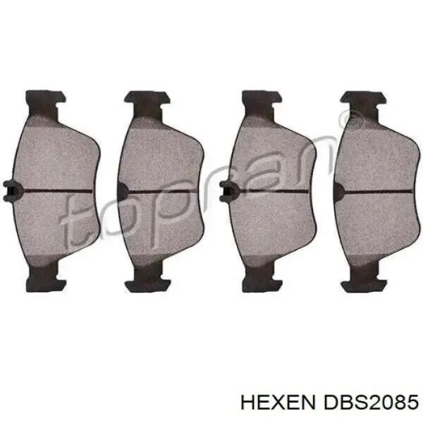 Передние тормозные колодки DBS2085 Hexen