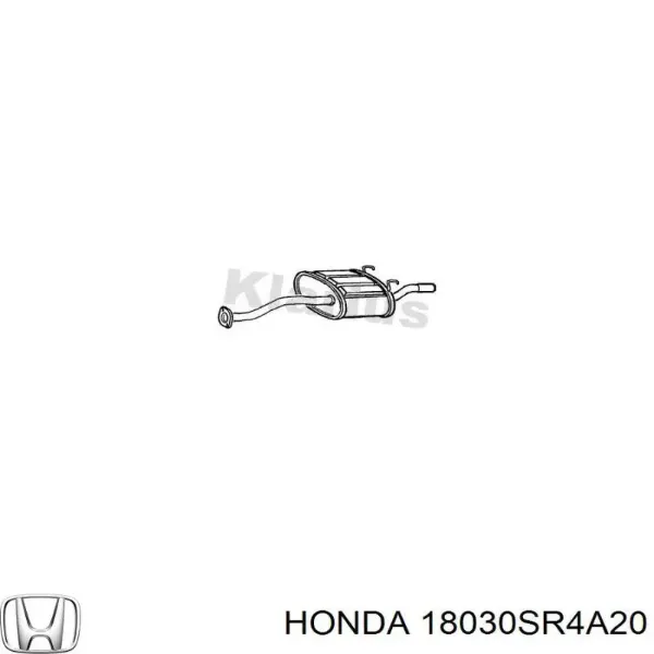 Купить 18030SR4A20 Honda Глушитель задний