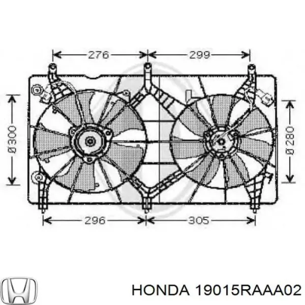 Вентилятор радиатора на Honda Accord VII CL, CM