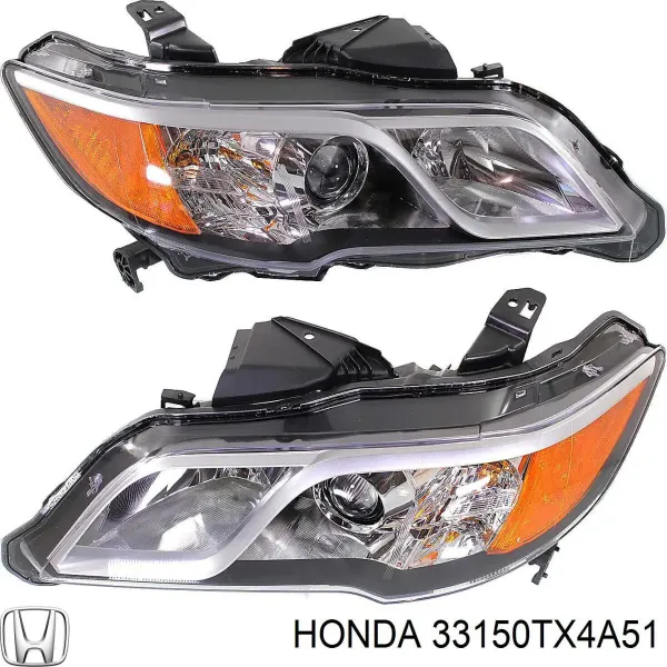 Левая фара 33150TX4A51 Honda