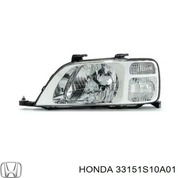 Левая фара 33151S10A01 Honda