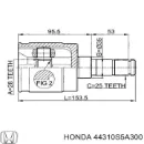 Внутренний шрус HONDA 44310S5A300