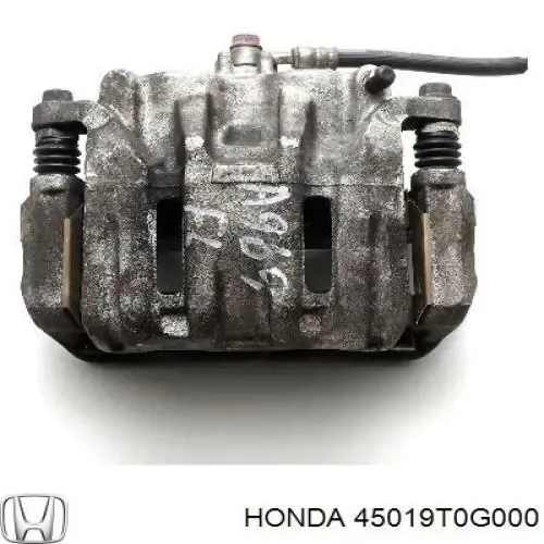 Суппорт тормозной передний левый 45019T0G000 Honda