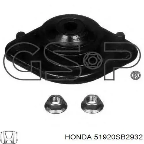 Опора переднего амортизатора 51920SB2932 Honda