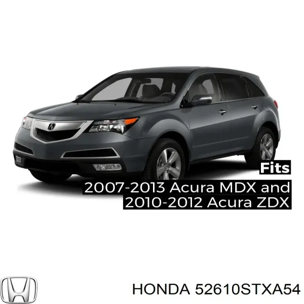 Амортизатор задний Acura MDX II Restyling