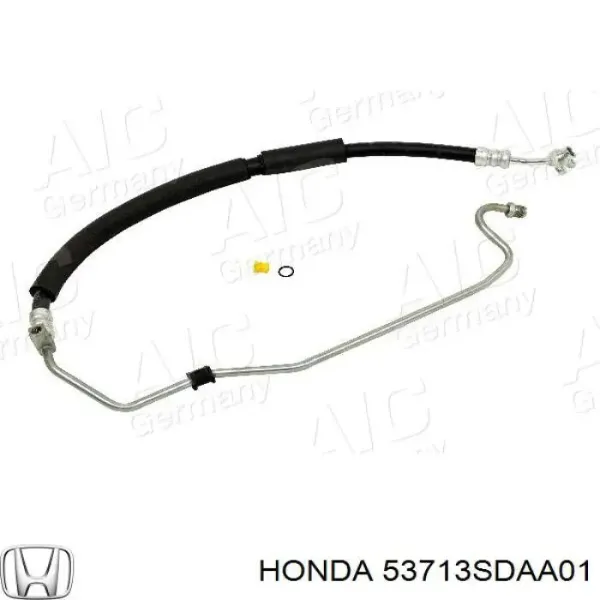 Патрубок ГУР высокого давления на Honda Accord VII CL, CM