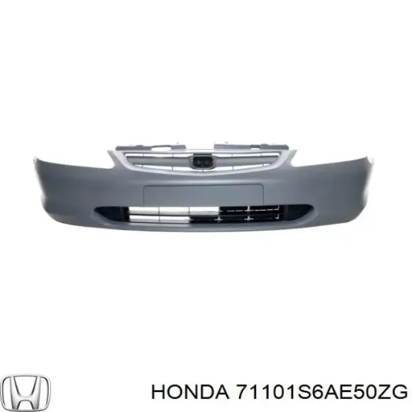 Передний бампер Honda Civic VII