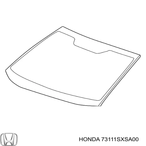 73111-SXS-A00 Honda Стекло лобовое