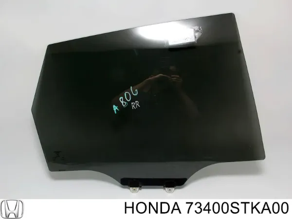 Стекло двери задней правой 73400STKA00 Honda