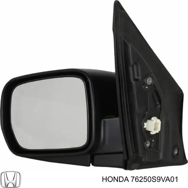 Левое боковое зеркало 76250S9VA01 Honda