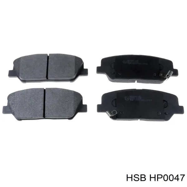 Передние тормозные колодки HP0047 HSB
