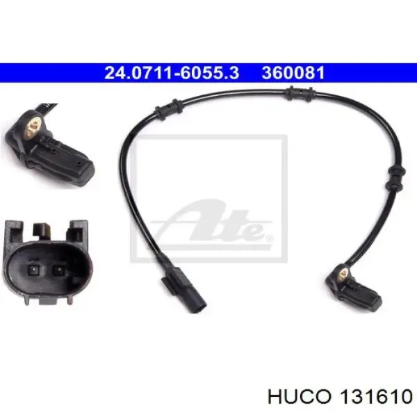 Датчик АБС задний правый 131610 Huco