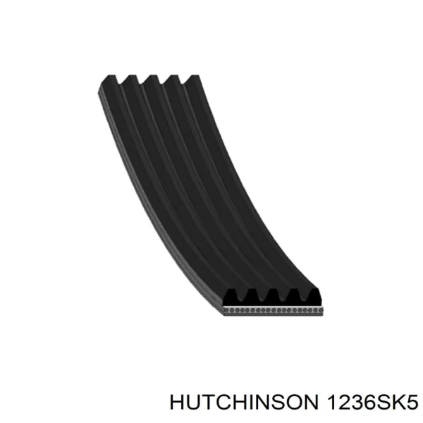 1236SK5 Hutchinson Поликлиновый ремень