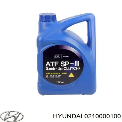 Масло трансмиссии HYUNDAI 0210000100