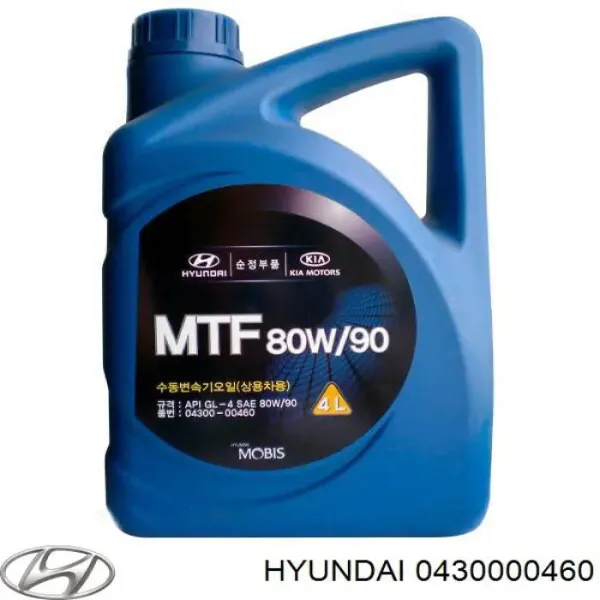 Трансмиссионное масло 0430000460 Hyundai/Kia