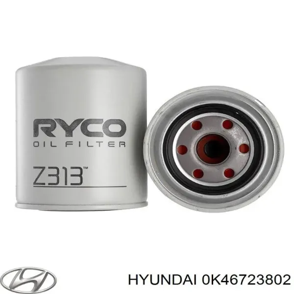 0K46723802 Hyundai/Kia Масляный фильтр двигателя