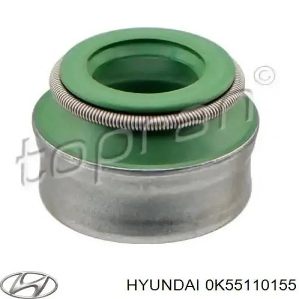 0K55110155 Hyundai/Kia Сальник клапана маслосъемный впуск/выпуск