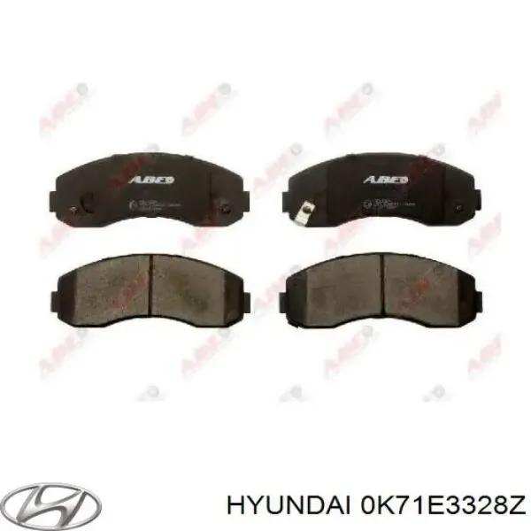Передние тормозные колодки 0K71E3328Z Hyundai/Kia