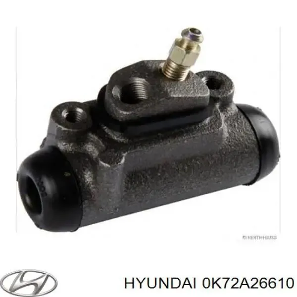 Цилиндр тормозной колесный 0K72A26610 Hyundai/Kia