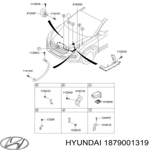 Предохранители 1879001319 HYUNDAI