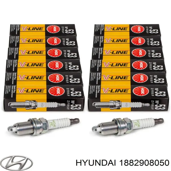 Свечи зажигания 1882908050 Hyundai/Kia
