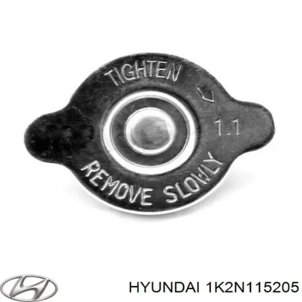 1K2N115205 Hyundai/Kia Крышка бачка радиатора