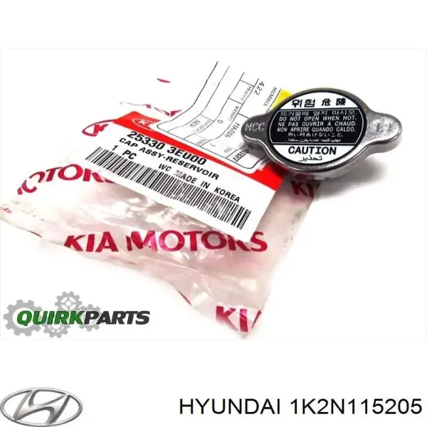 Крышка/пробка радиатора Hyundai/Kia 1K2N115205 цена, от