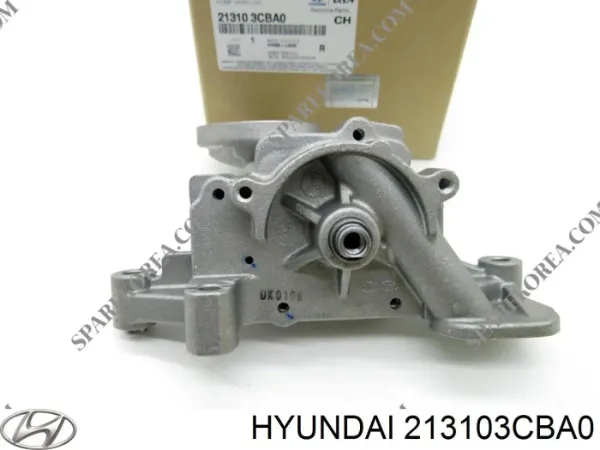 Масляный насос двигателя на Hyundai Santa Fe II CM