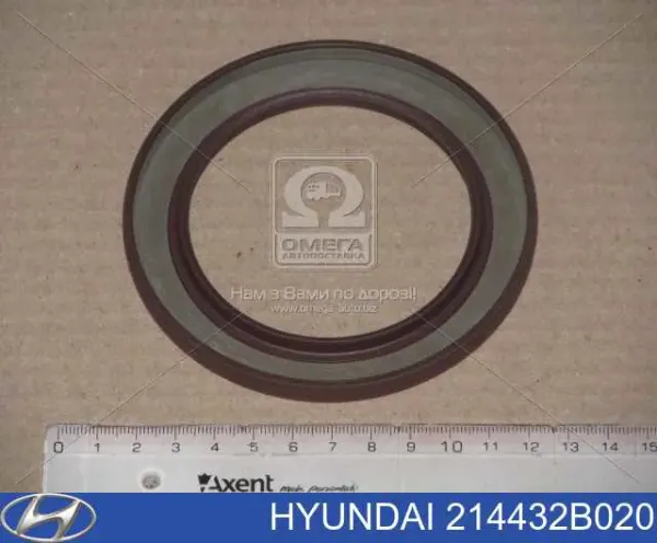 Купить 214432B020 Hyundai/Kia Сальник коленвала задний