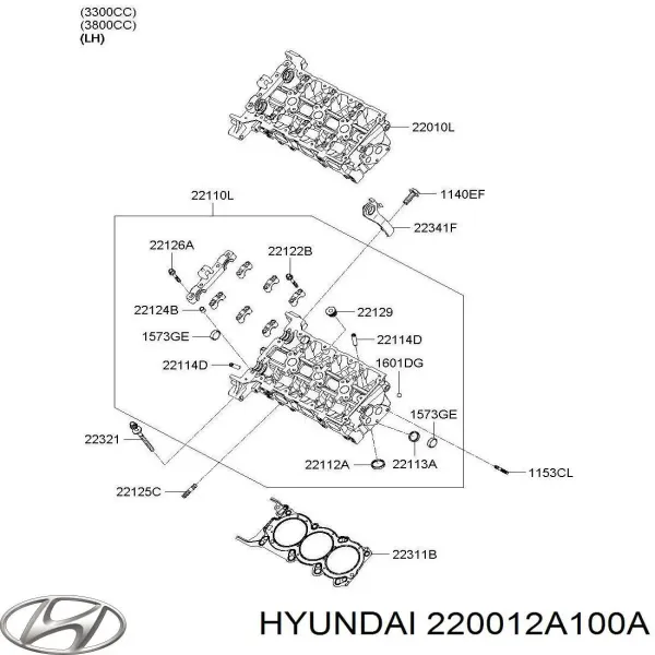 Головка двигателя Hyundai I20 I хэтчбек (PB) (2008 - 2012) цена, от