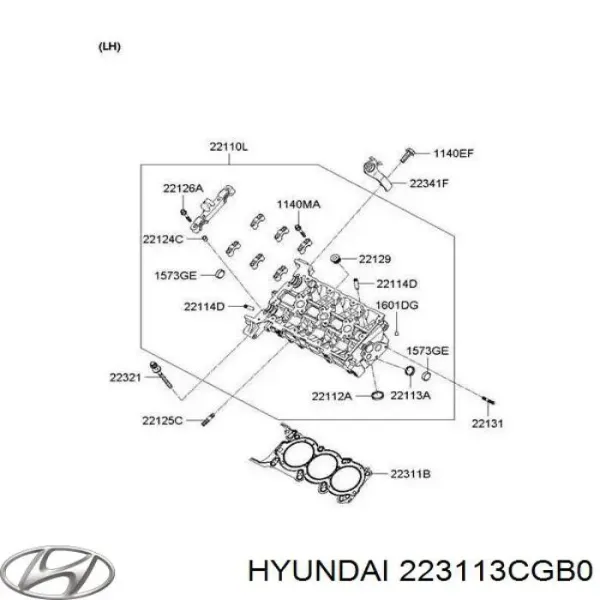Прокладка ГБЦ Hyundai Palisade 22- 3.5