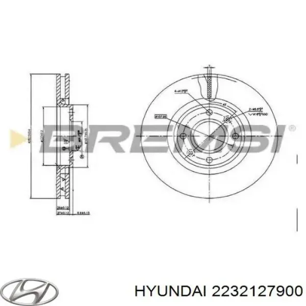 Купить 2232127900 Hyundai/Kia Болт ГБЦ